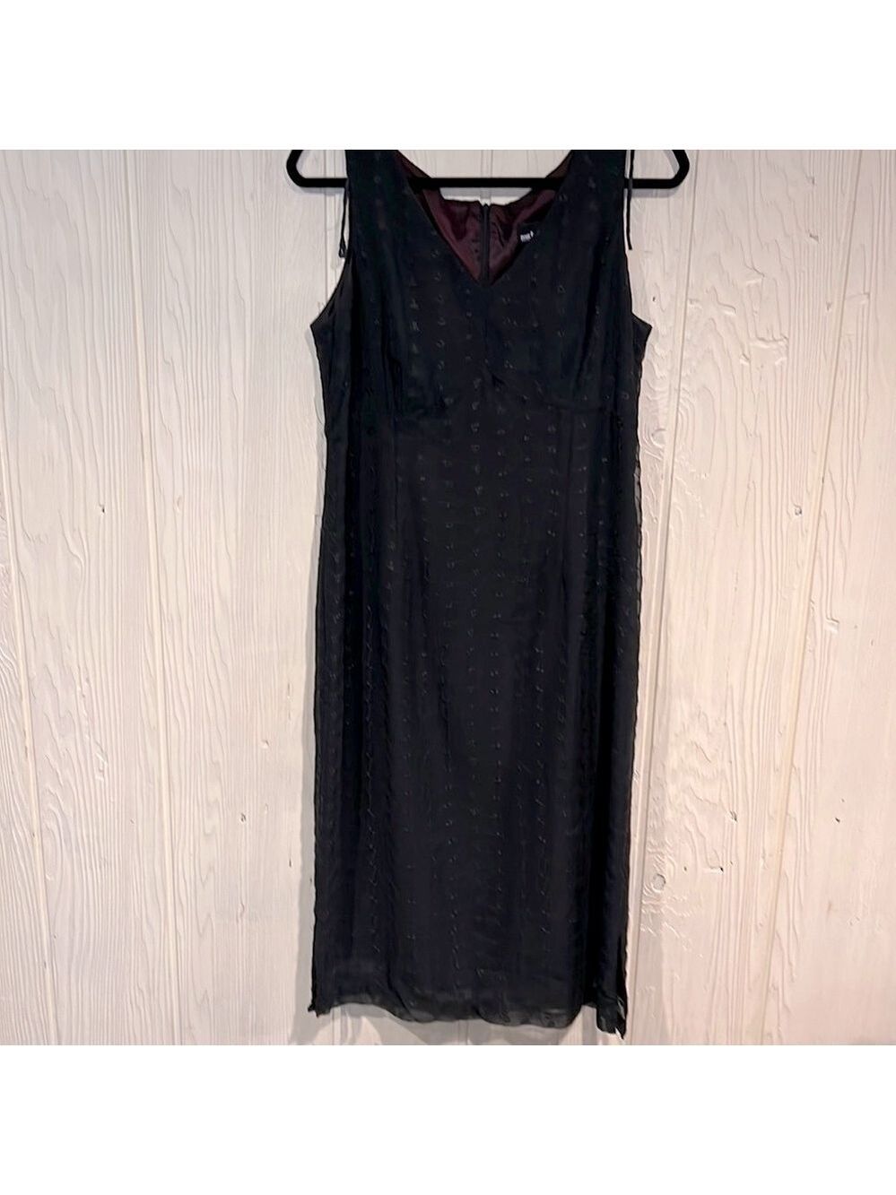 Michael Blair Black Sleeveless Dress Size 12